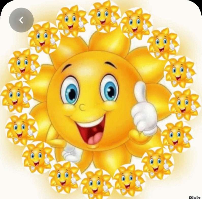 O sol brilhante puzzle online