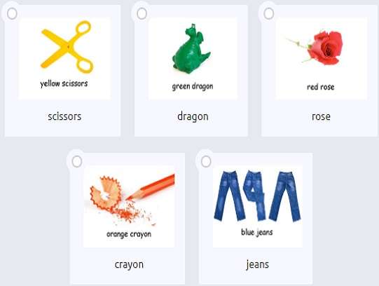 Scissors Dragon Rose Crayon Jeans Online-Puzzle