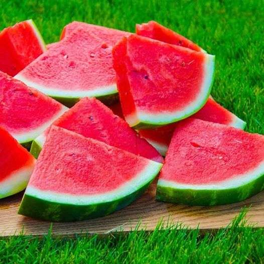 vattenmelon - söt frukt pussel på nätet