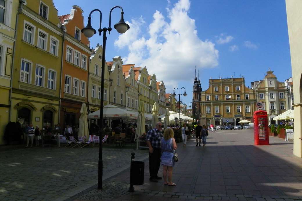 Opole im Sommer Online-Puzzle