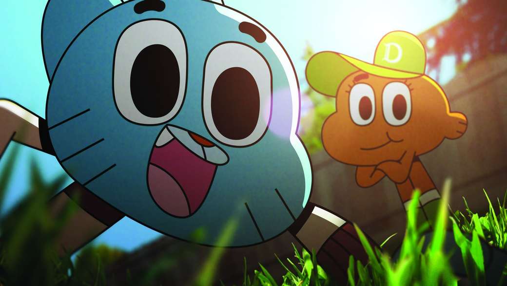 Gumball e Darwin puzzle online
