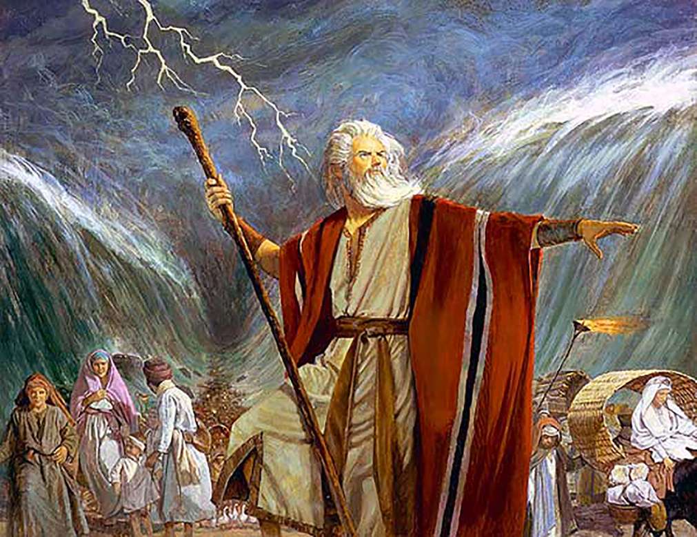 Mózes, Isten népének megmentője online puzzle