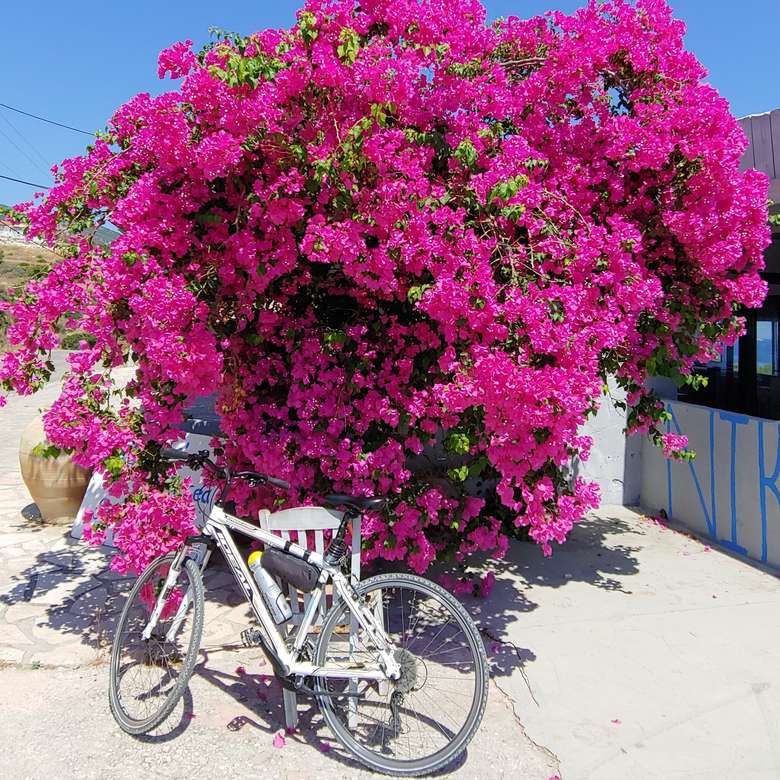 passeio de bicicleta na grécia quebra-cabeças online