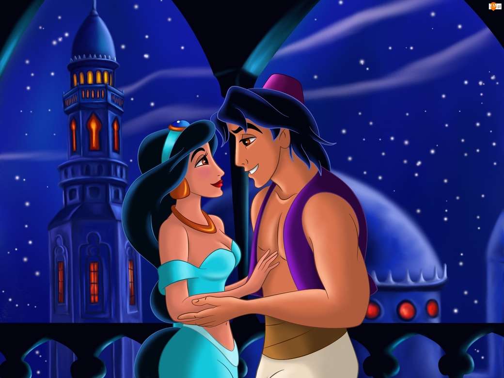 Aladdin, Bajka, Disney puzzle online