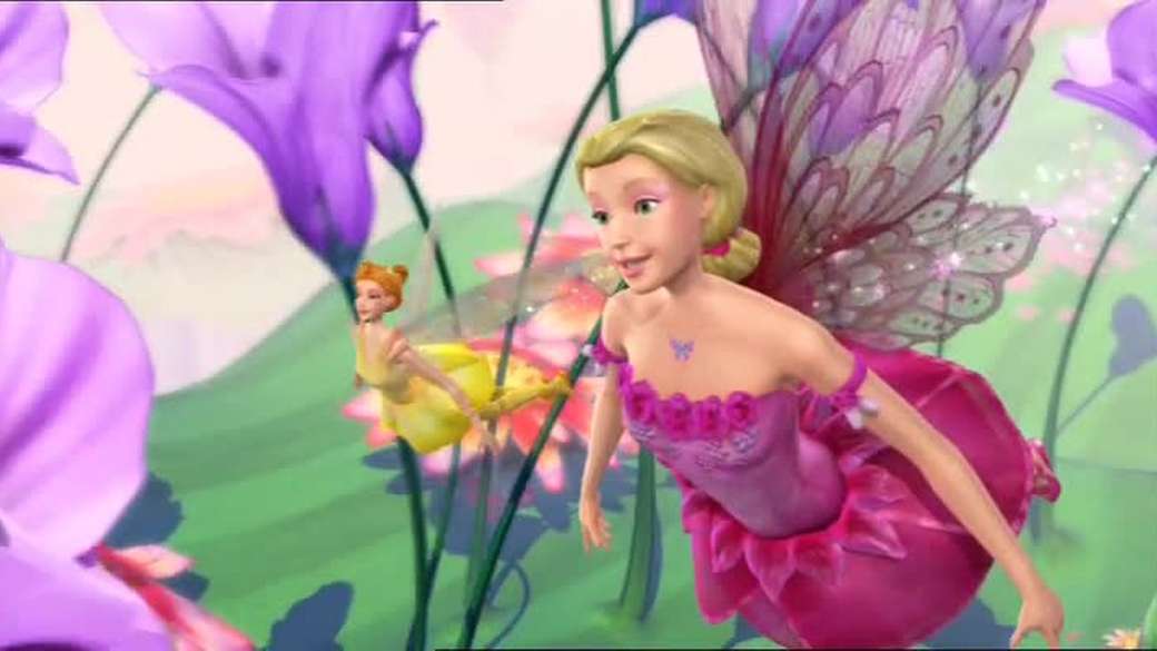 Barbie och regnbågens magi pussel på nätet