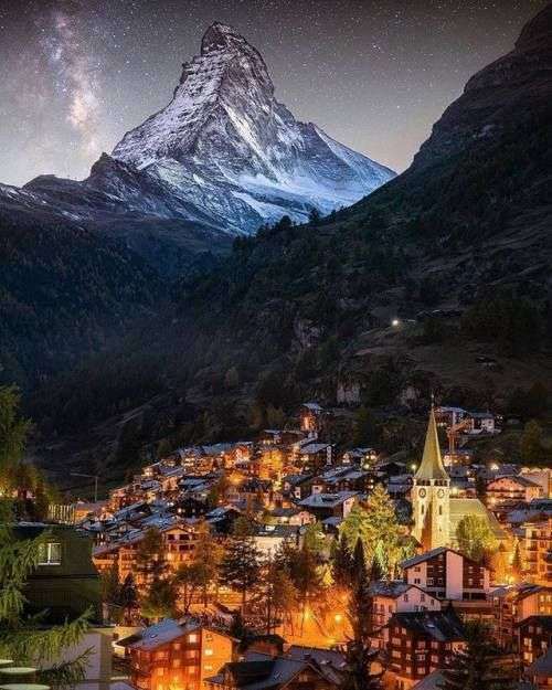Zermatt. Puzzlespiel online