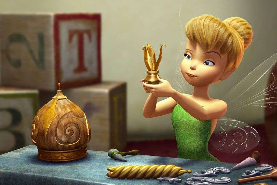 Tinkerbell en verloren schat legpuzzel online