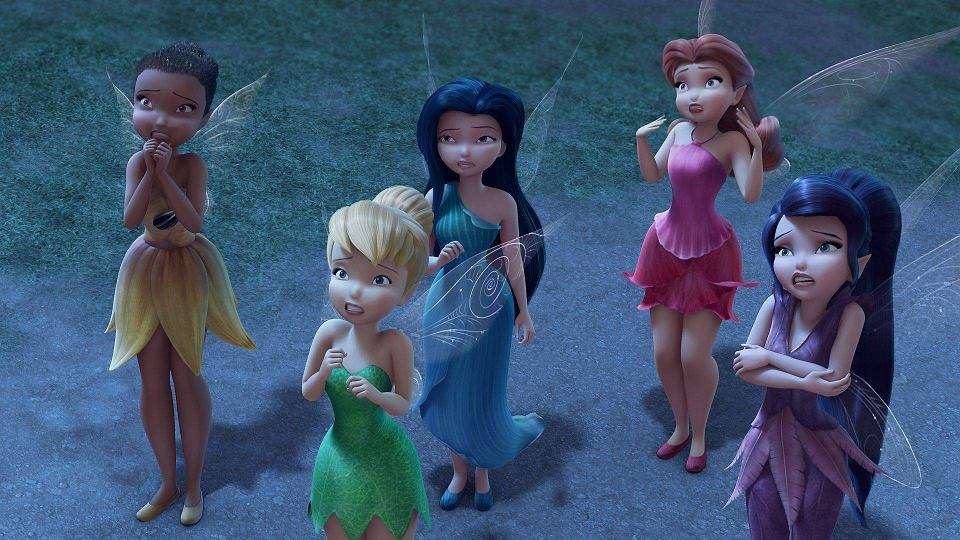 Tinkerbell a šelma Neverland online puzzle