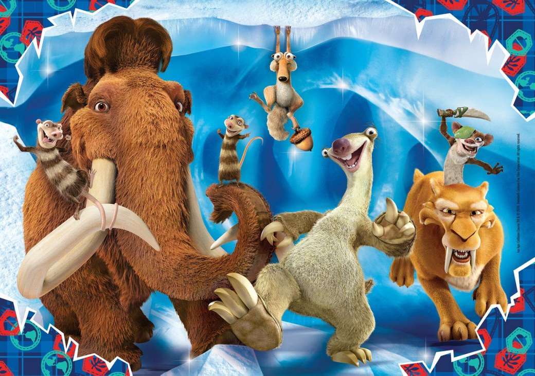 Ice Age 5: Hit hard online puzzle