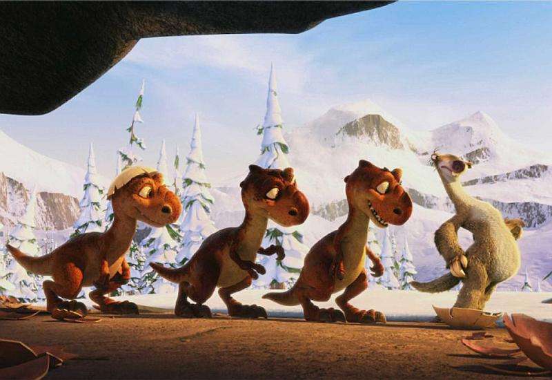 Ice Age 3: The Dinosaurs Age pussel på nätet