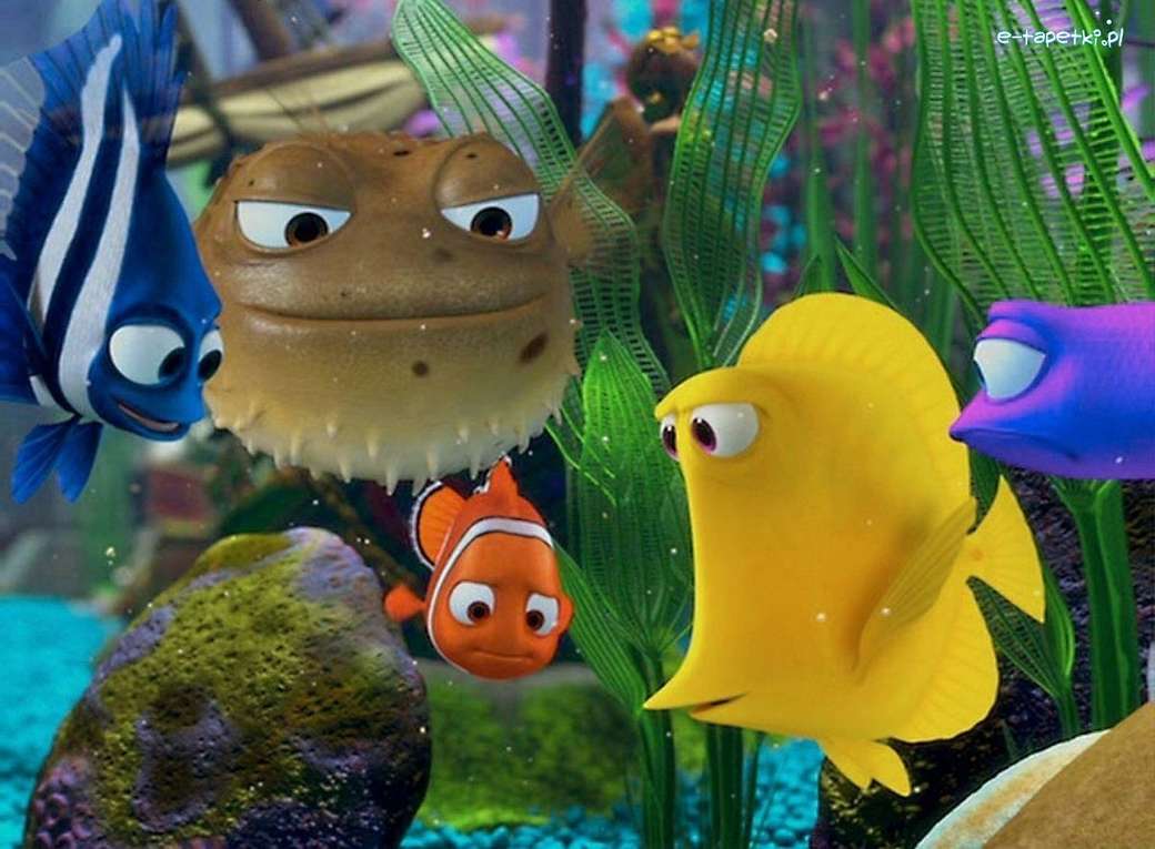 Megtalálva Nemo, Megtalálva Nemo, az akvárium kirakós online