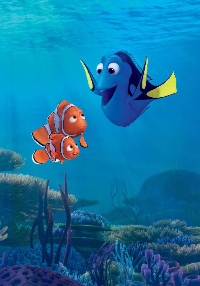 Wo ist Dory? Online-Puzzle