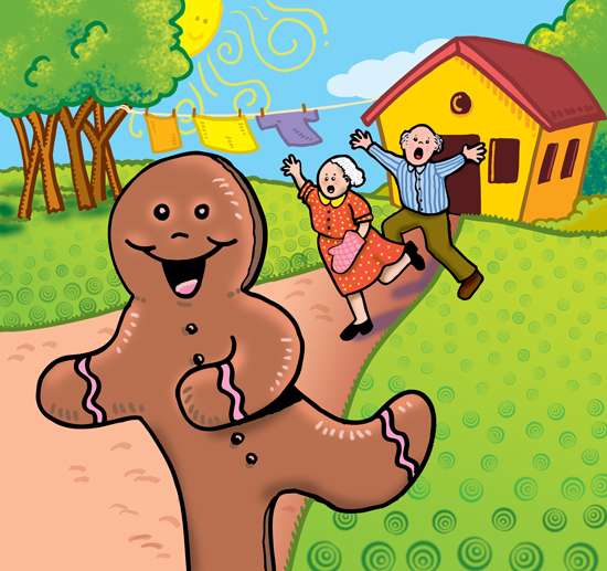 Gingerbread man puzzle online