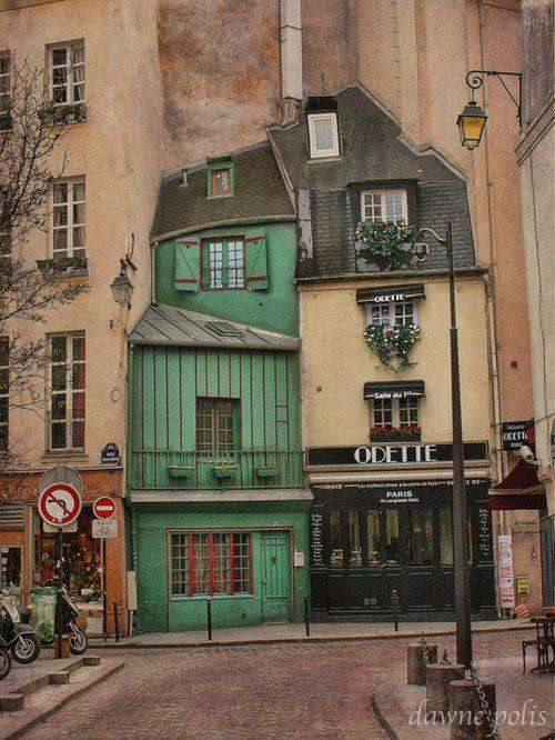 Leuk huis in Parijs online puzzel