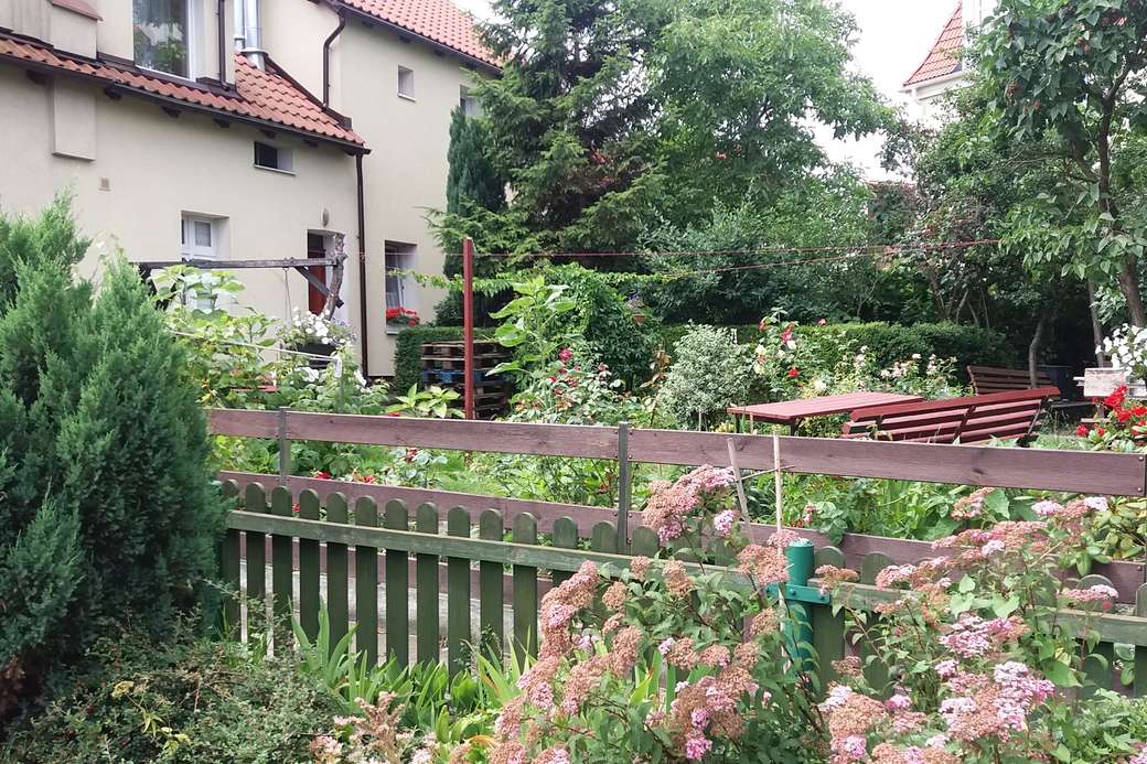 градина в Гданск онлайн пъзел