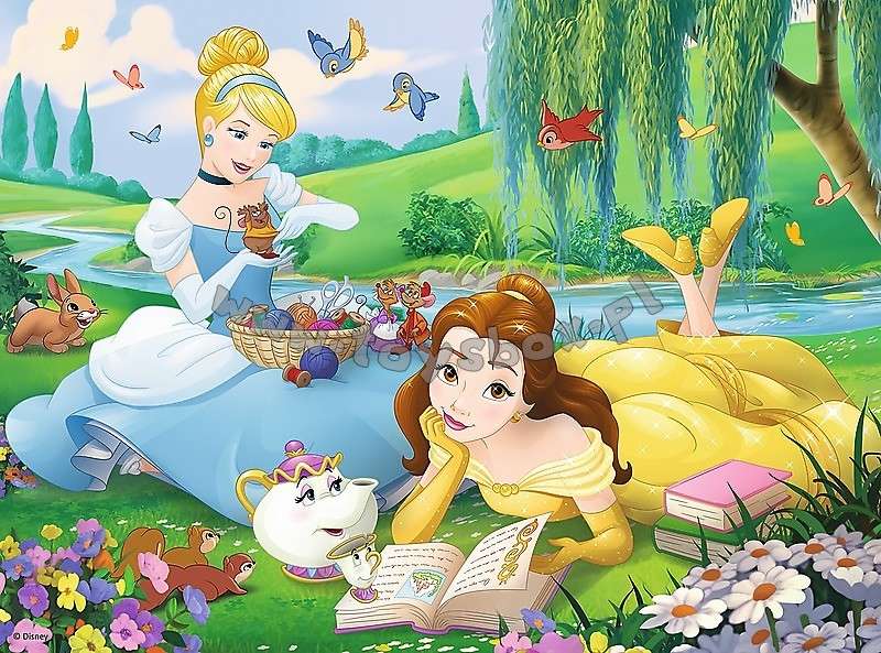 Bella and Cinderella online puzzle