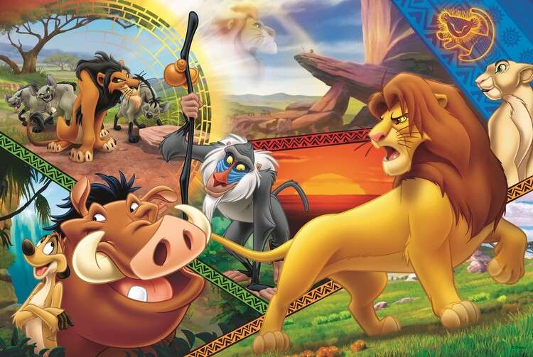 roi Lion puzzle