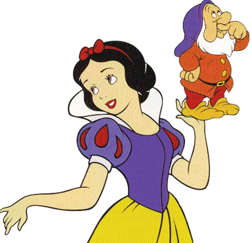 Snow White, Snow White online puzzle