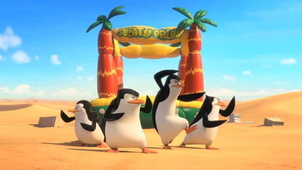 Pinguini del Madagascar puzzle online