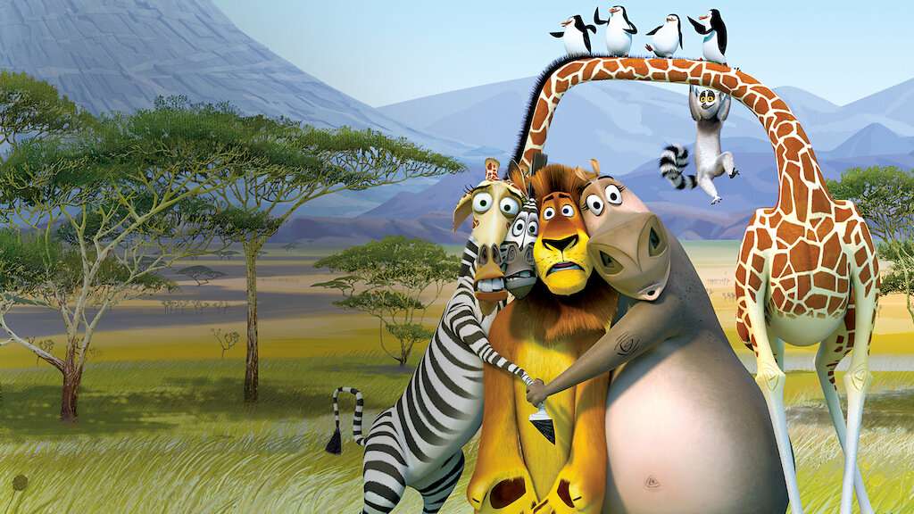 Madagaskar 2 pussel på nätet