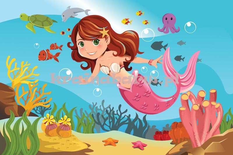 Kleine Meerjungfrau Puzzlespiel online