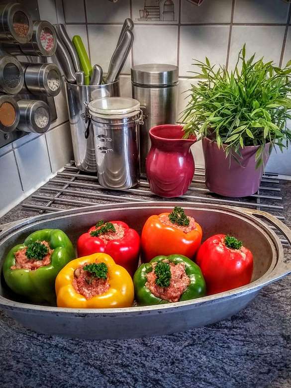 Baked pepper jigsaw puzzle online