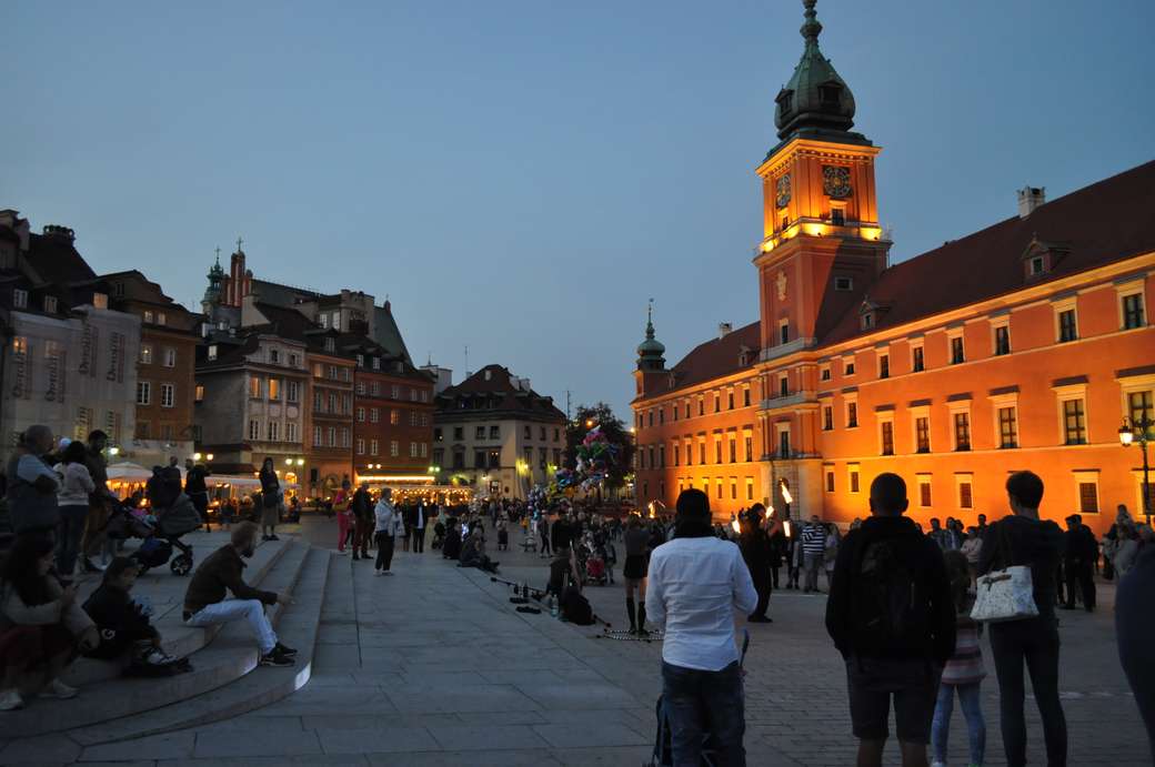 Warszawa kungliga slott pussel på nätet