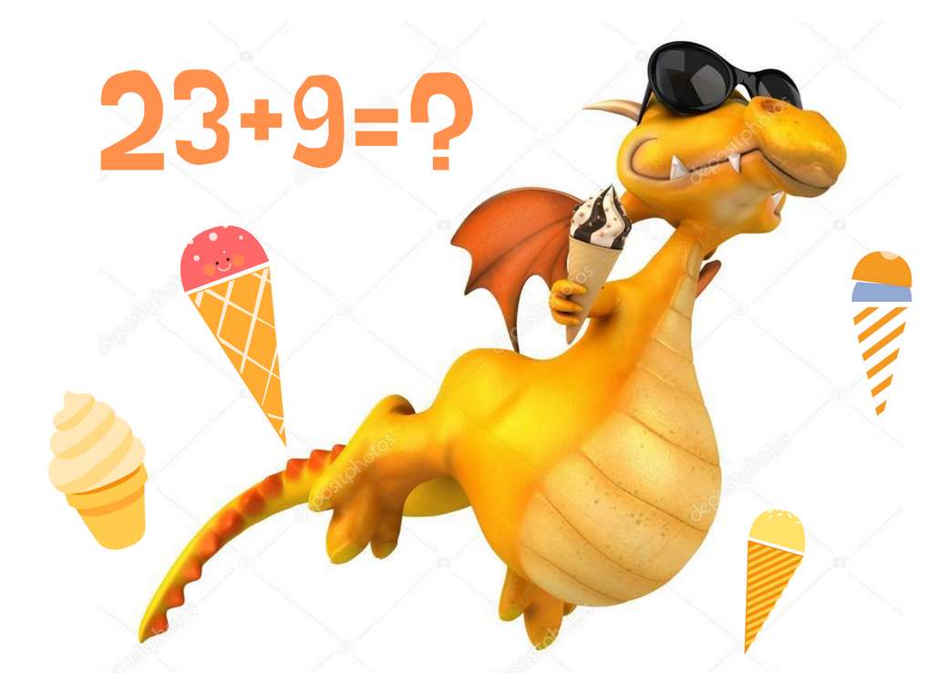 A sárkány, Jaco Dundoto és a fagylalt online puzzle