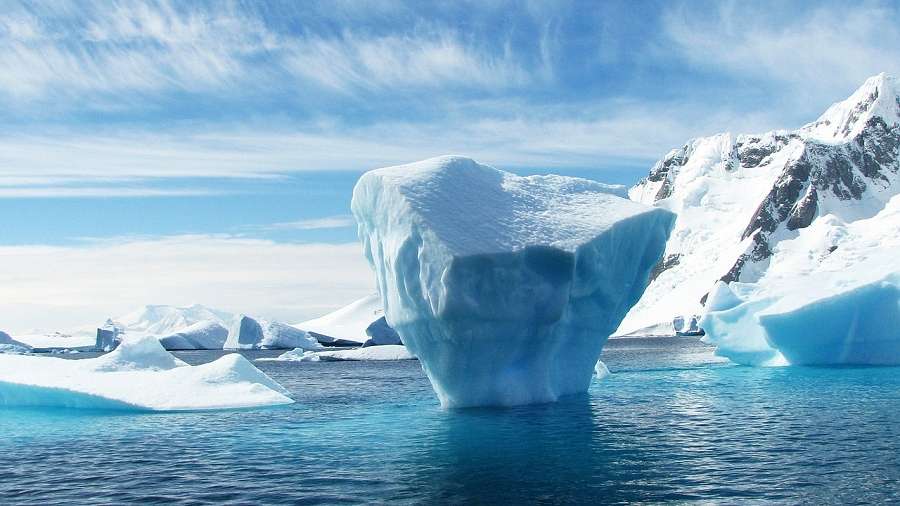 Antarktický pohled online puzzle