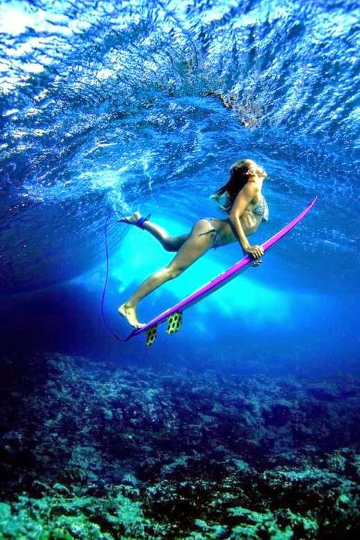 surf sub-aquático puzzle online