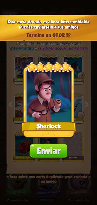 Sherlock Coin Master online puzzle
