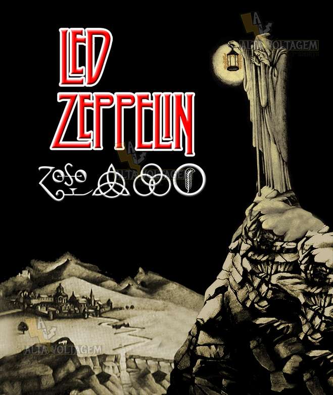 Стълбище към небето - Led Zeppelin онлайн пъзел