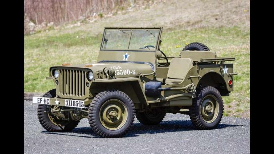 Willys Jeep - druhá světová válka skládačky online