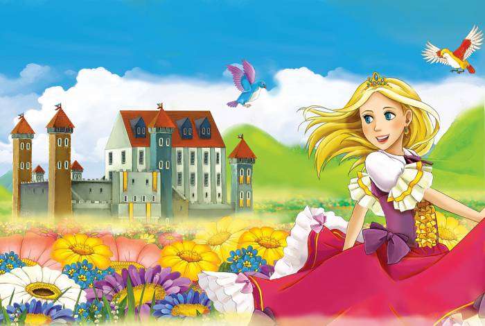 Beautiful fairy tale ///////// online puzzle