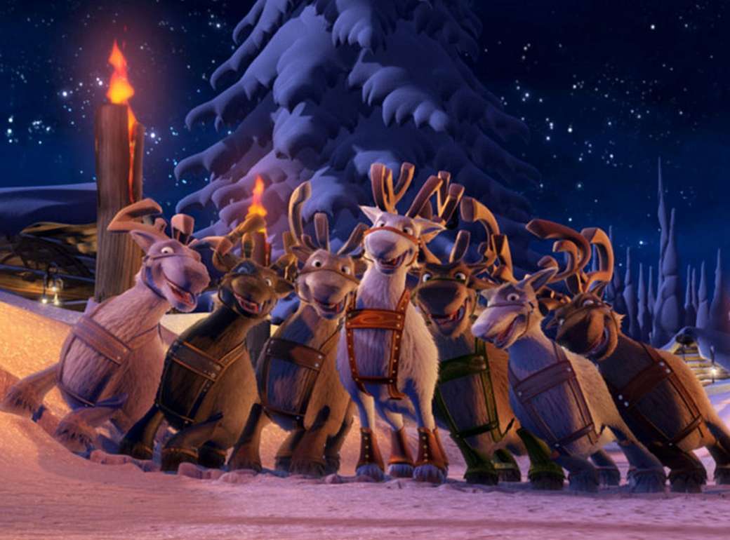 Чарівний північний олень Ніко рятує магію Різдва пазл онлайн