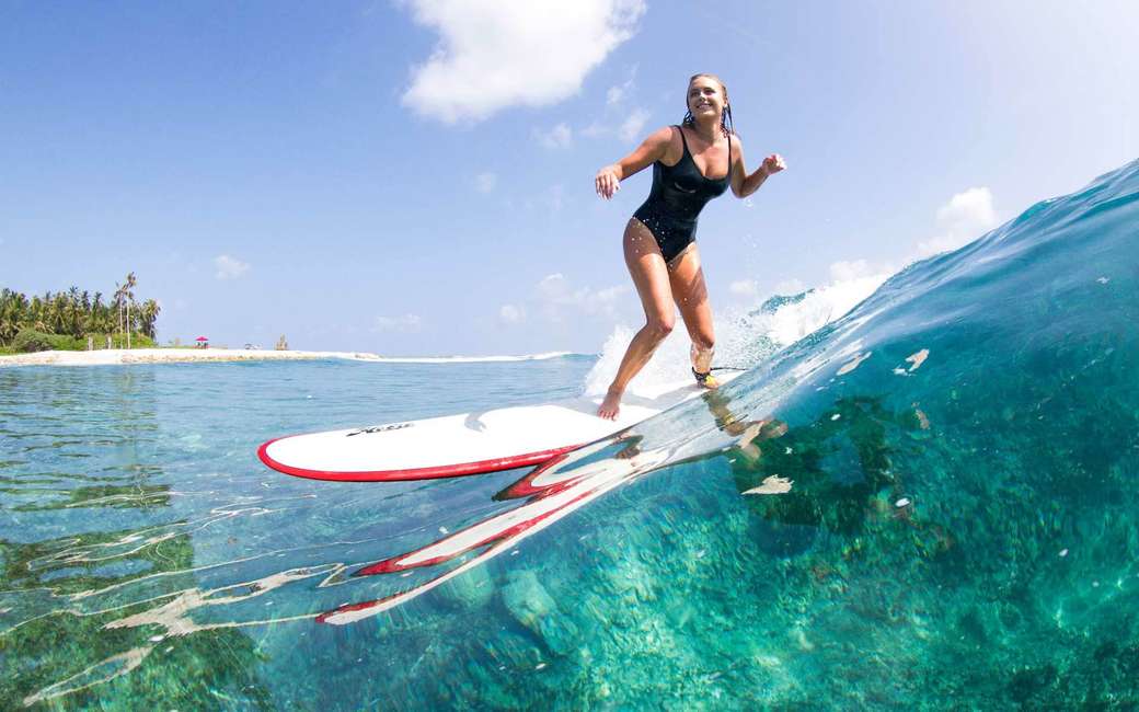 surfing, sport Pussel online