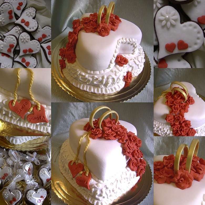 Krásné dorty skládačky online