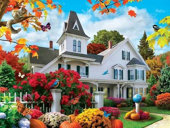 residence in the countryside jigsaw puzzle online