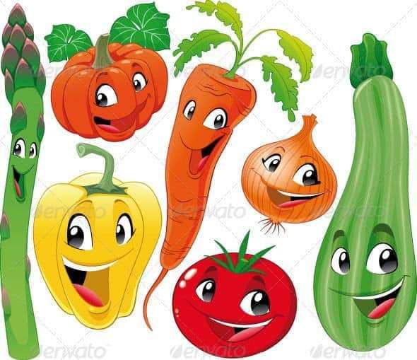 letní zelenina online puzzle