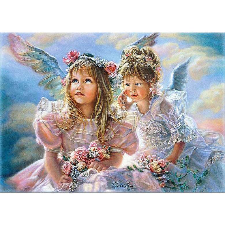 малки момиченца малки ангели онлайн пъзел