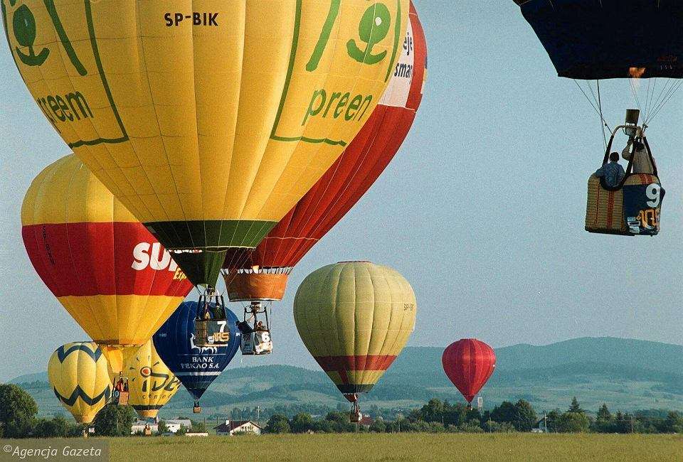 Polské mistrovství v horkovzdušném balónu v Jure skládačky online