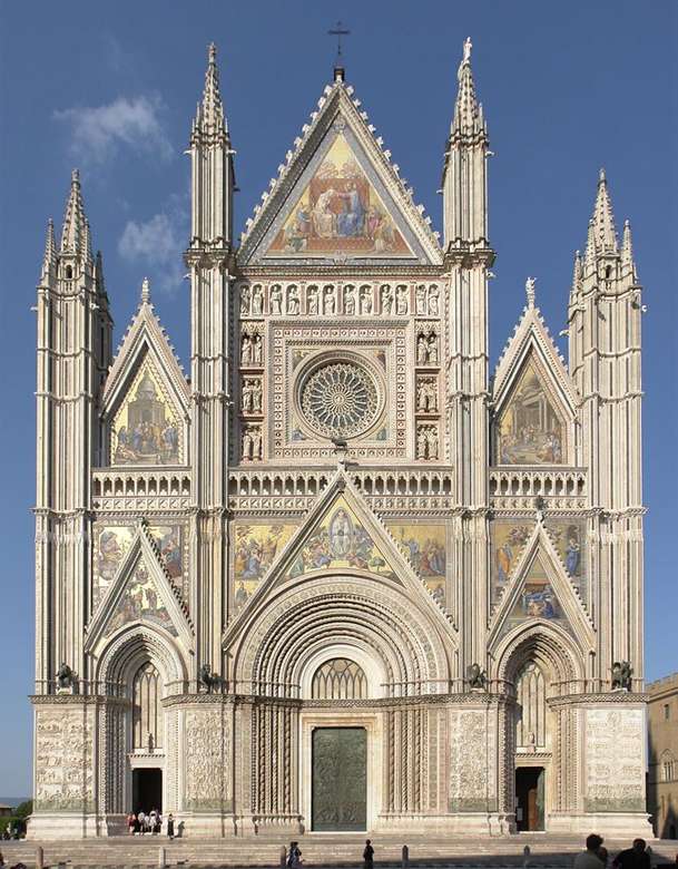 Орвието, катедралата "Света Мария Асунта" онлайн пъзел