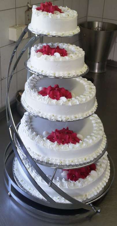 pastel de bodas rompecabezas en línea