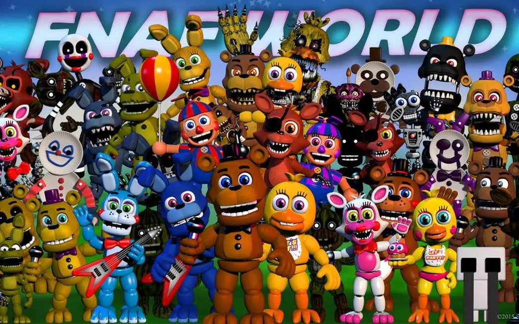 Solve FNAF 4 jigsaw puzzle online with 9 pieces
