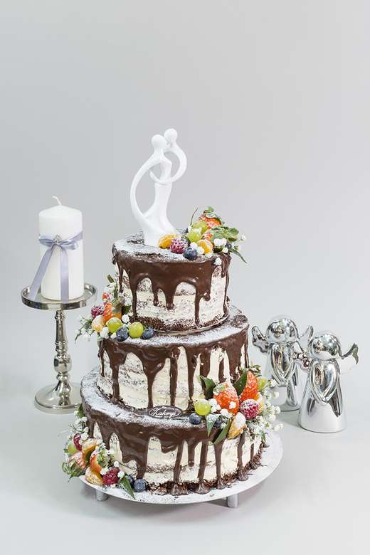 Γαμήλια τούρτα online παζλ