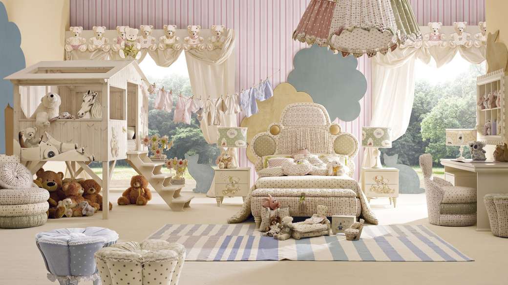 A child's room like a fairy tale online puzzle