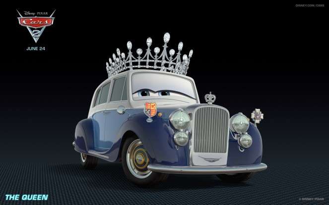 Její královská výsost Cars Wiki skládačky online