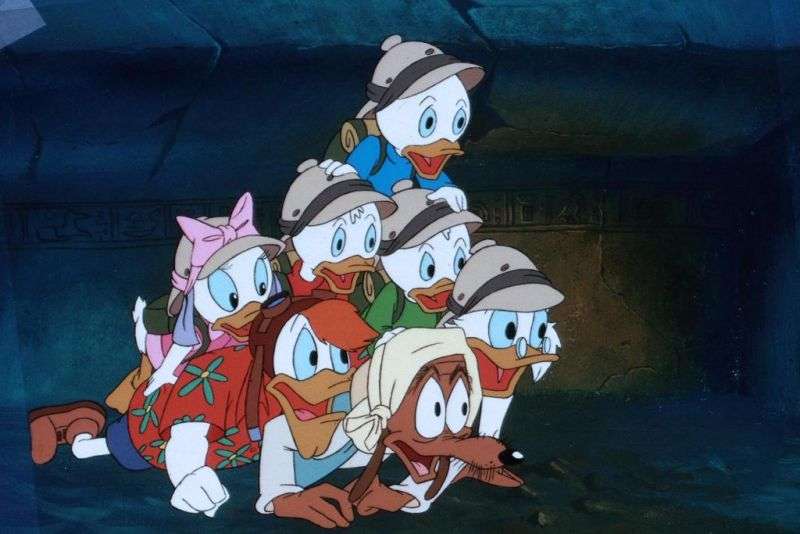 Duck Tales: Lupiči ztracené lampy online puzzle