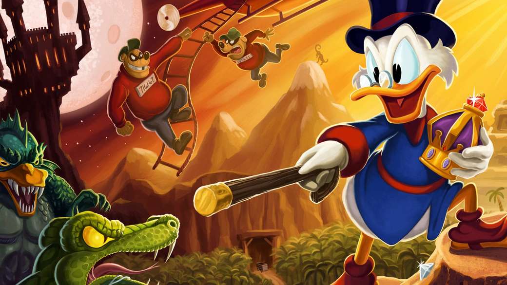 Duck Tales: Raiders of the Lost Lamp puzzle online