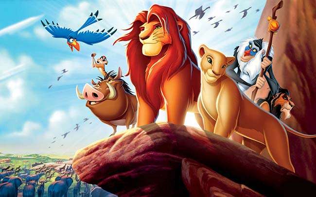 Βασιλιάς των Λιονταριών.... παζλ online